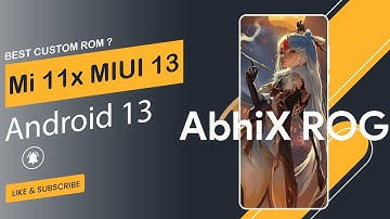 Mi 11x & Poco F3 With Xiaomi 12 Pro Features? Android 13 & MIUI 13  Amazing Abhix Rog Edition Review