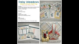March Virtual Craft Day Projects - Daisy Meadows - Easter - Close to My Heart