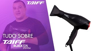 Secador de Cabelo Taiff Black ion Profissional Emissão Íons em Promoção é  no Bondfaro