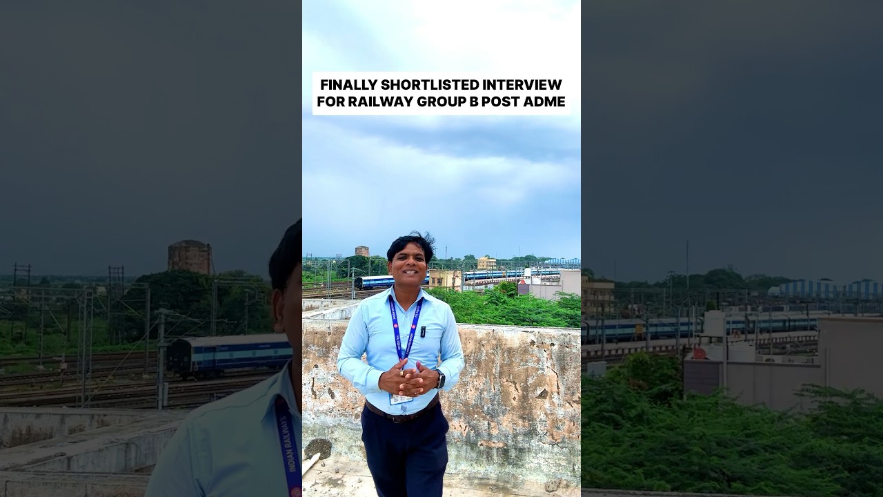 Finally Shortlisted For Railway Group B Interview post | RAILWAY ALP RECRUITMENT 2025 