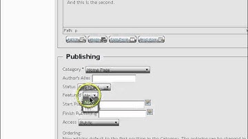 Joomla - How to create an article (from front-end)