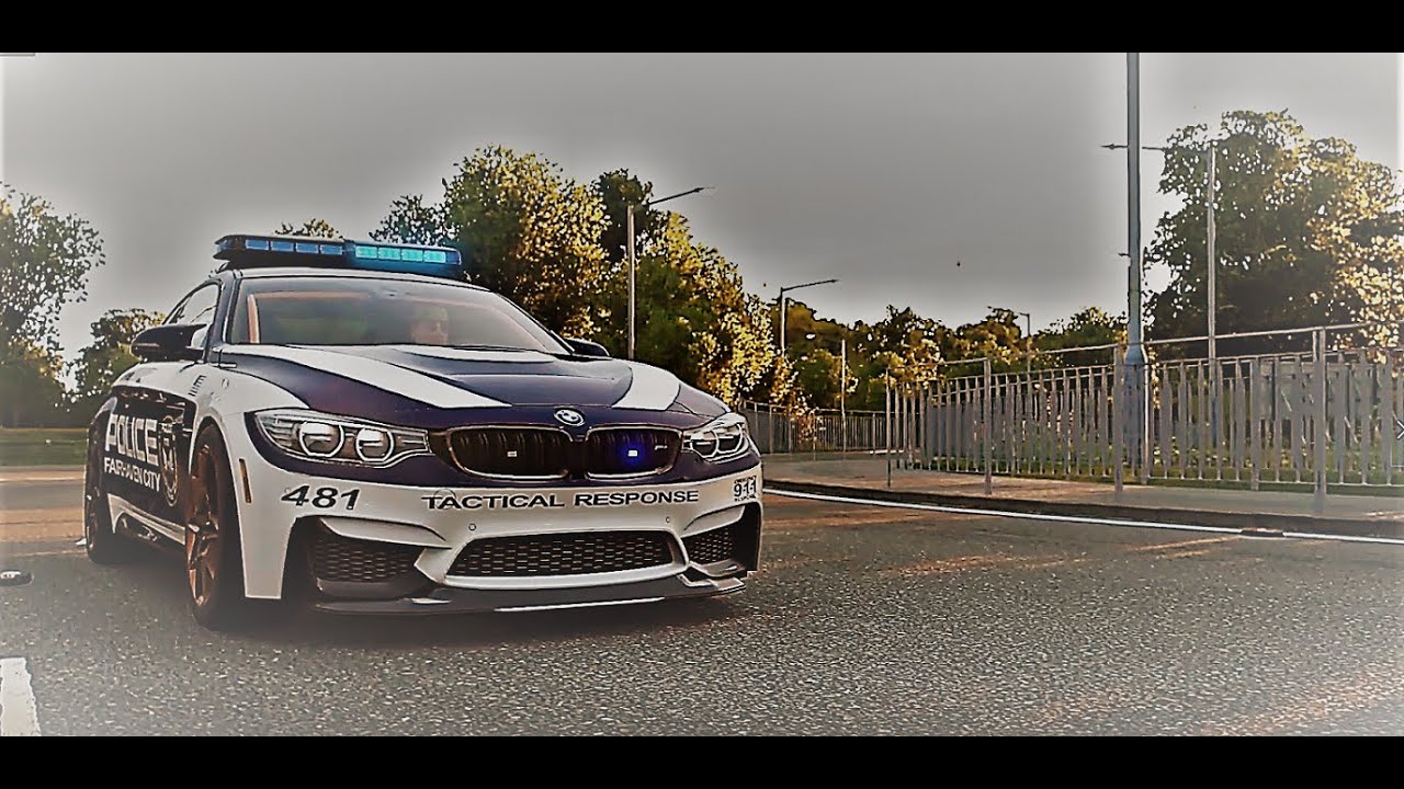 Bmw m4 police