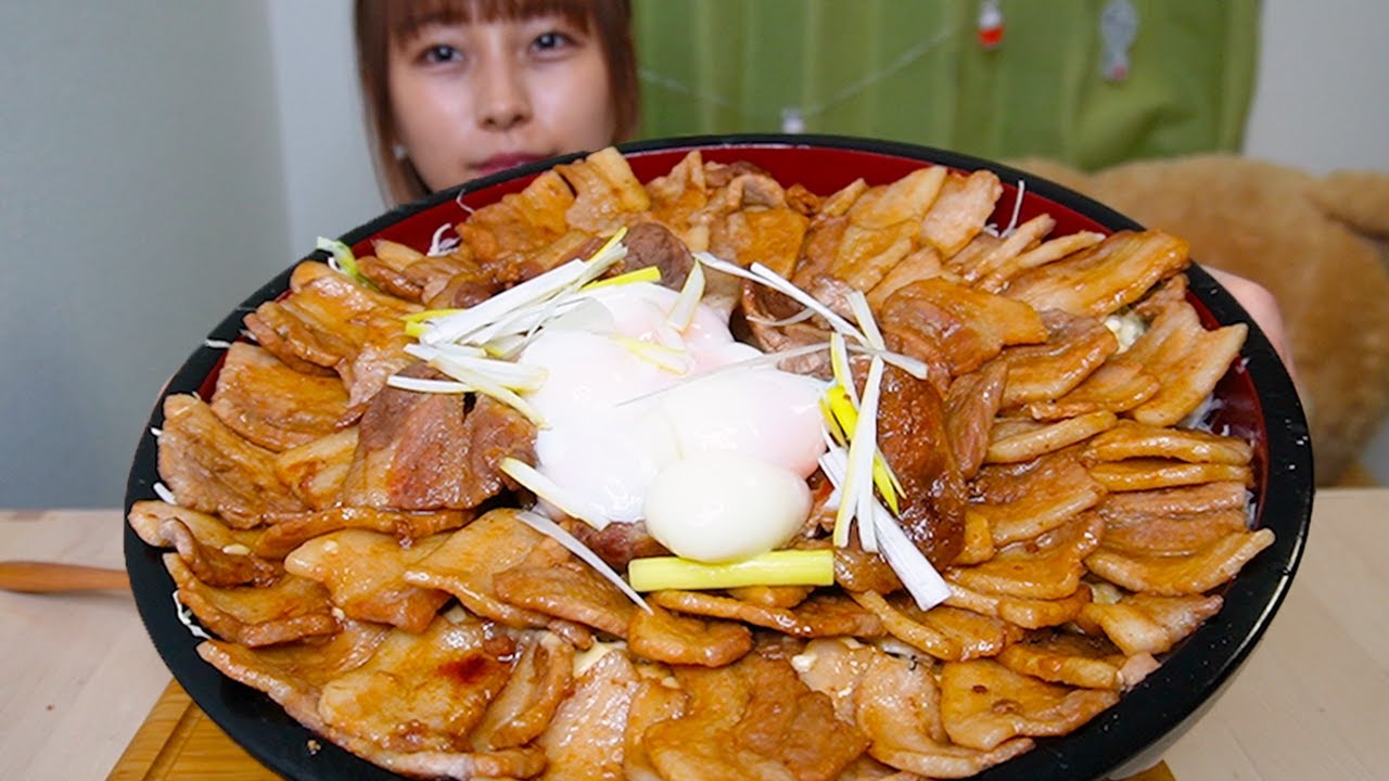 【大食い】豚丼
