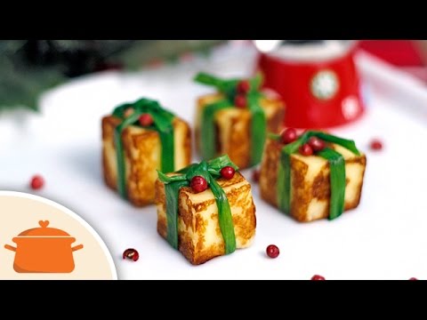 Como Fazer Presentinhos de Queijo de Coalho - Receita Rápida para a Ceia de Natal