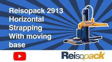 Reisopack 2913 Horizontal strapping machine with mobile base