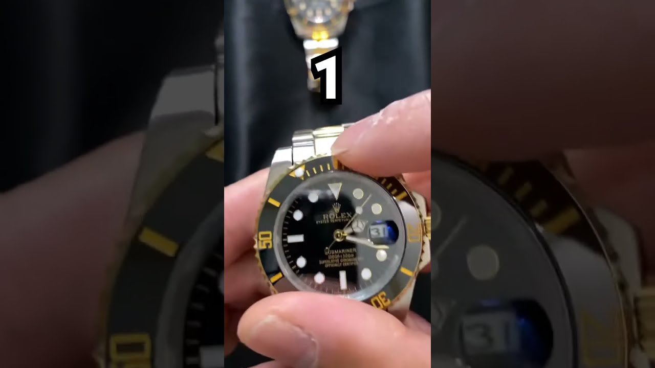 Rolex Submariner Real VS Fake