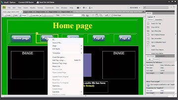 Introduction to creating Hyperlinks in Dreamweaver CS4
