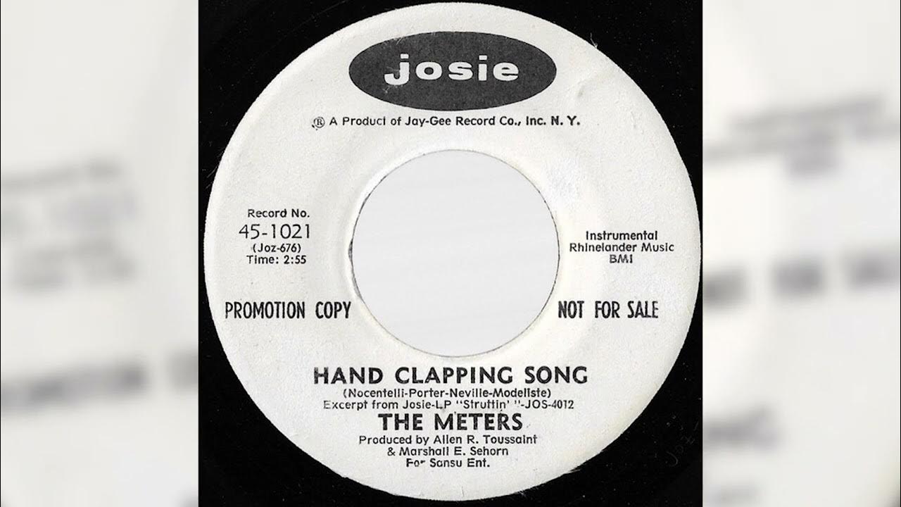 The Meters Hand Clapping Song Hand Clapping Song - The Meters (1970) - YouTube