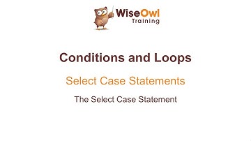 Excel VBA Online Course - 3.3.1 The Select Case Statement