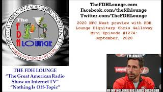 Mini-Episode #1274 - September 2020 - 2020 NFC West preview
