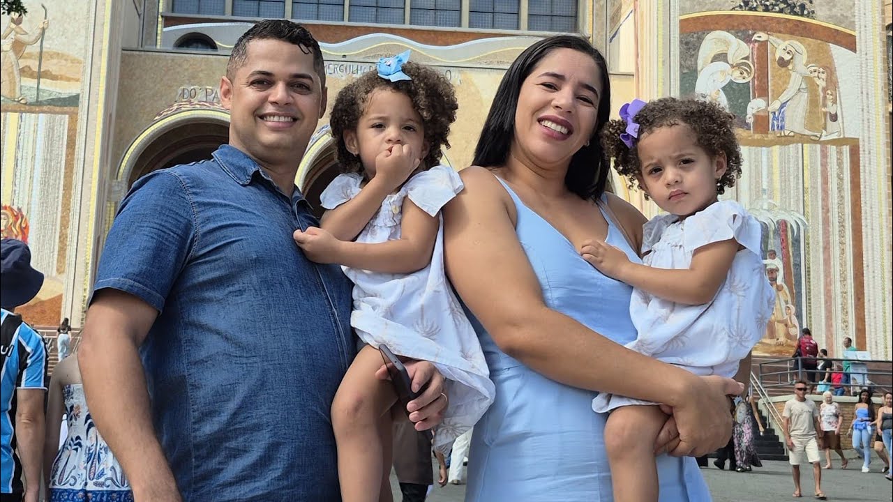 15/02/2026 - Participamos de uma missa na Basílica em Aparecida/SP