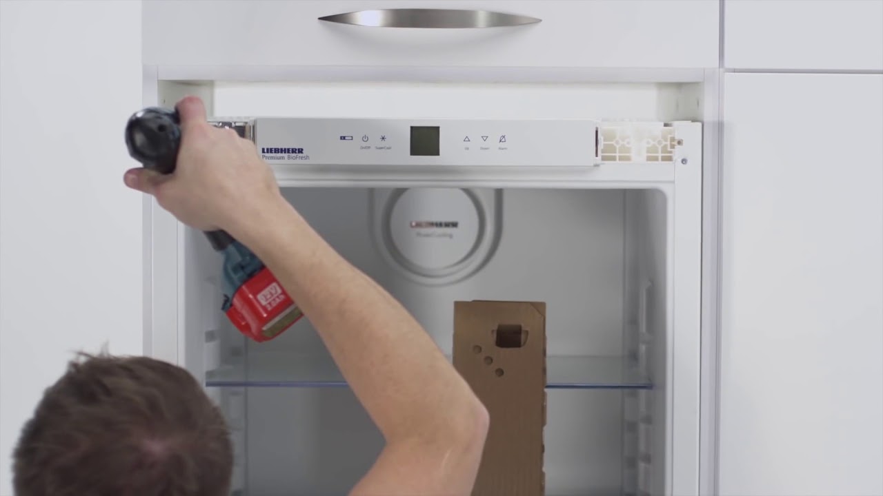 Liebherr Changing the Hinge Side on a Fixed Door YouTube