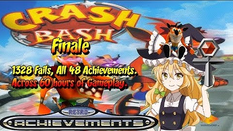 Crash Bash Retro-achievements Part 14: Finishing warp 4 and the bloody battle for warp 5 platinums.