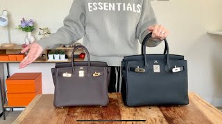 Comparing Hermes Birkin 25🆚Birkin 30 | In-depth Review & Mod Shots | Which Size Works Best for You?