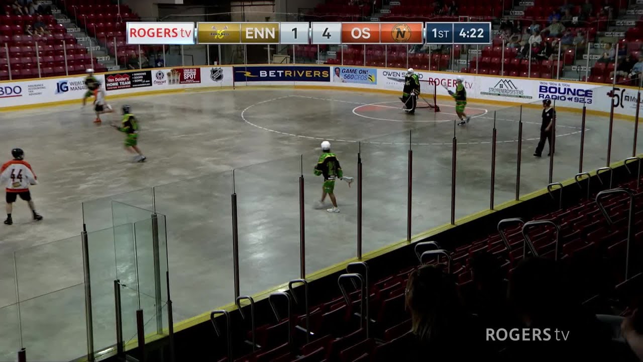 Ontario Series Lacrosse Owen Sound North Stars Rogers tv YouTube