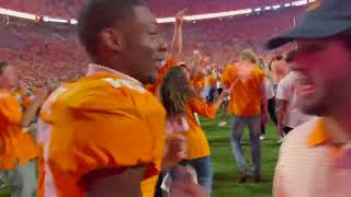 Tennessee Football: Vols celebrate historic win over Alabama