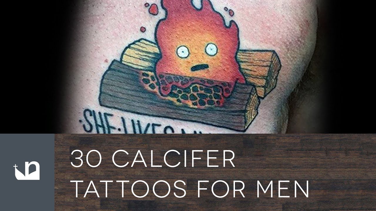 30 Calcifer Tattoo Designs For Men  Howls Moving Castle Ideas  Tattoos  Nerdy tattoos Body art tattoos