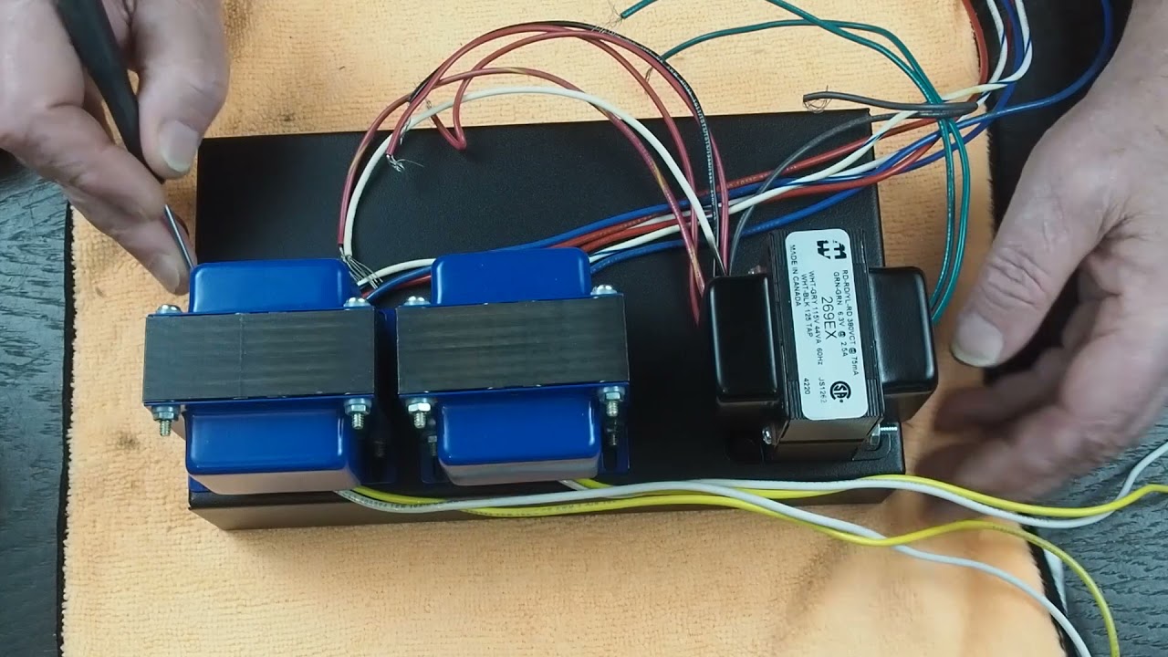 6BM8 DIY Tube Amplifier Chassis Fab 1 YouTube