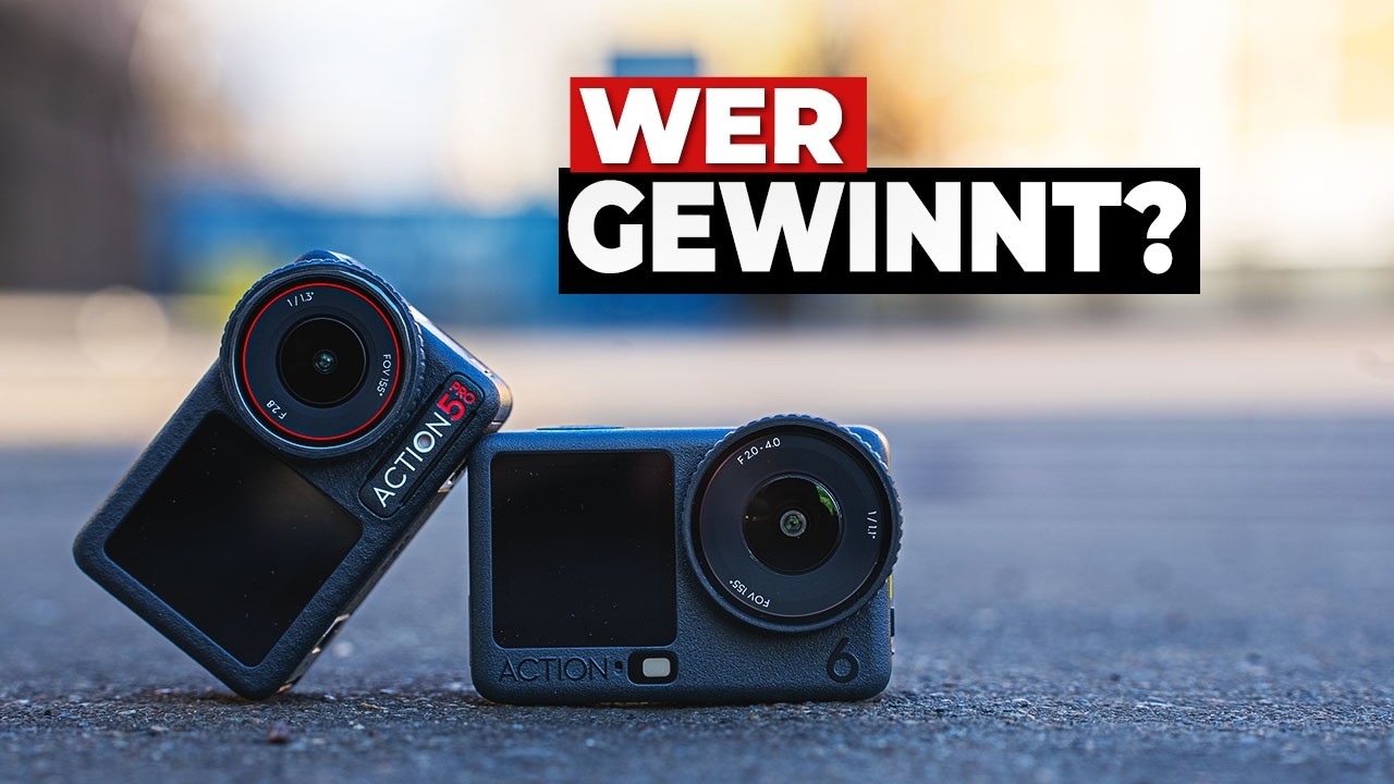 DJI Osmo Action 6 vs. Action 5 Pro I VERGLEICH
