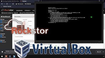 RockStor NAS Install Guide Using Virtualbox