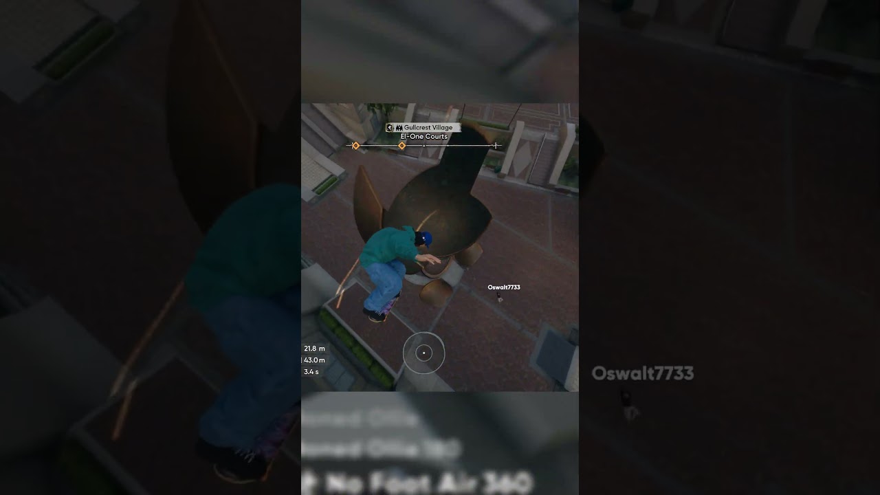 Skate 4 Drop in on the egg and wall rides  