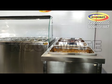 Hot service counter /  Bainmarie / Food warmer - Factory price - kitchen equipment