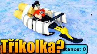 KOUPILI JSME SI S MAKKY SNĚŽNOU TŘÍKOLKU!😅 Roblox Sled Simulator w/@Makousek