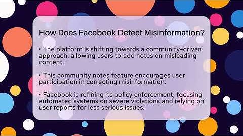 How Does Facebook Detect Misinformation? - Everyday-Networking