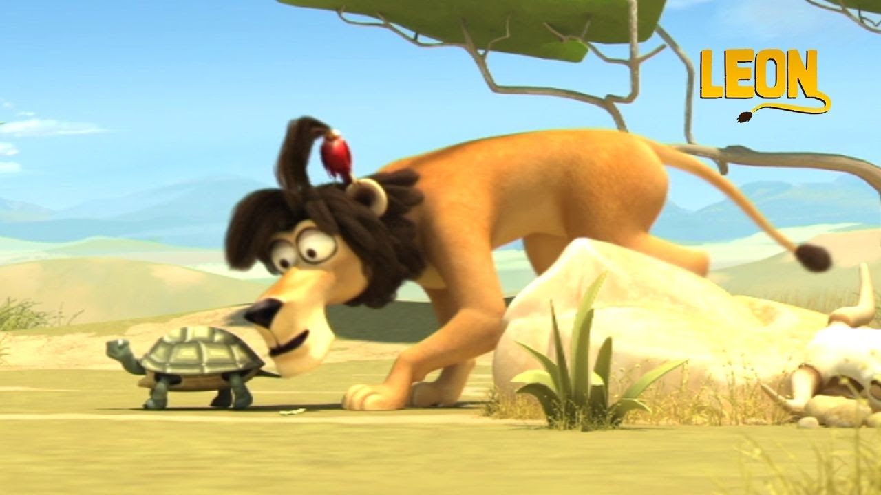 4x400m | Leon the Lion | 60' Compilation | Crazy animals - YouTube