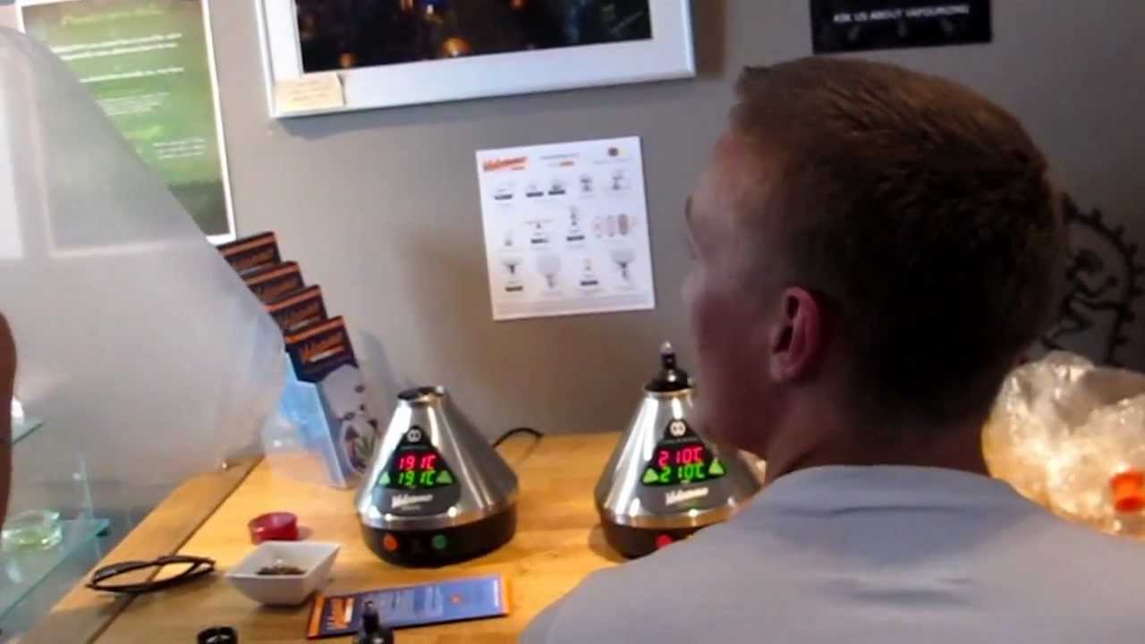 University of weed Amsterdam Volcano Vaporizer