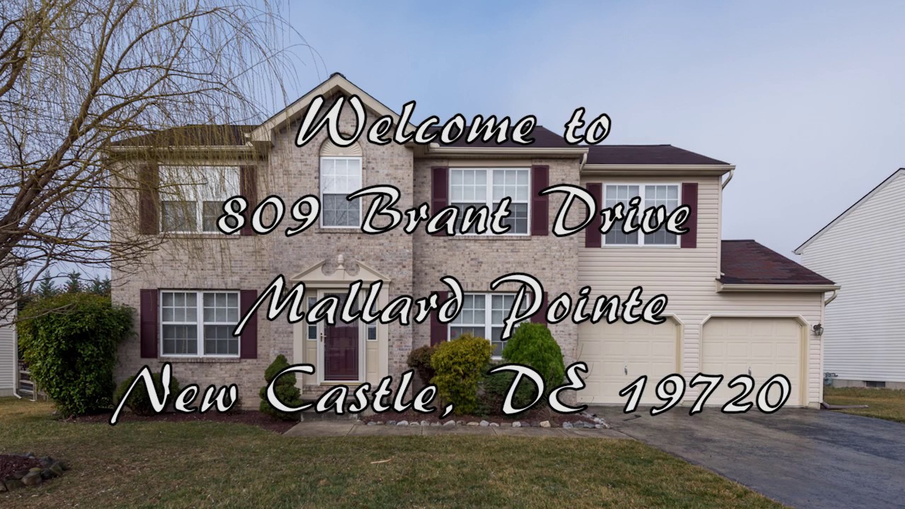 809 Brant Drive Mallard Pointe New Castle, DE 19720 YouTube