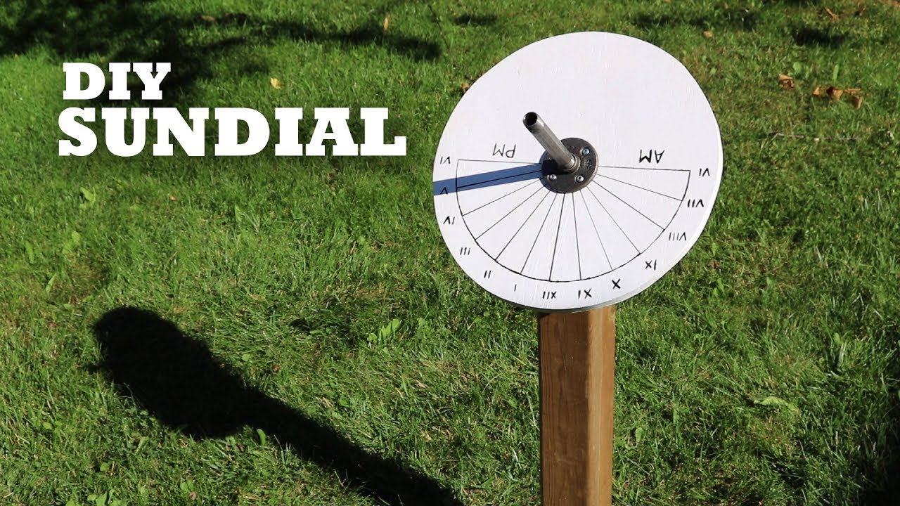Make sun clock in at home in easy way lसूर्य घड़ी कैसे बनाएं - YouTube