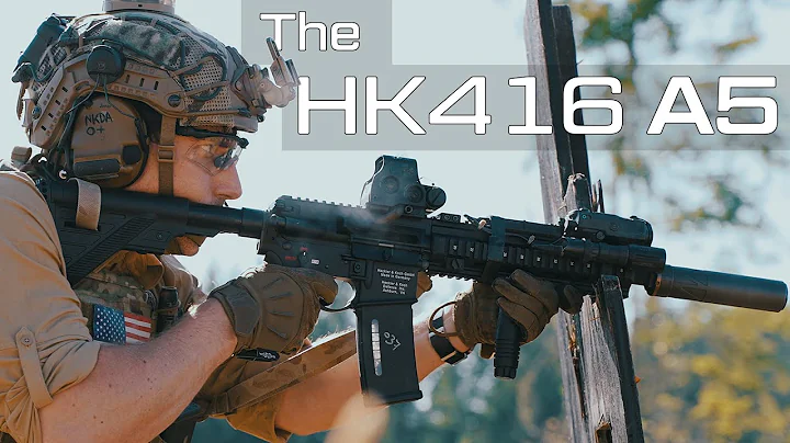 The HK416 A5, the newest variant