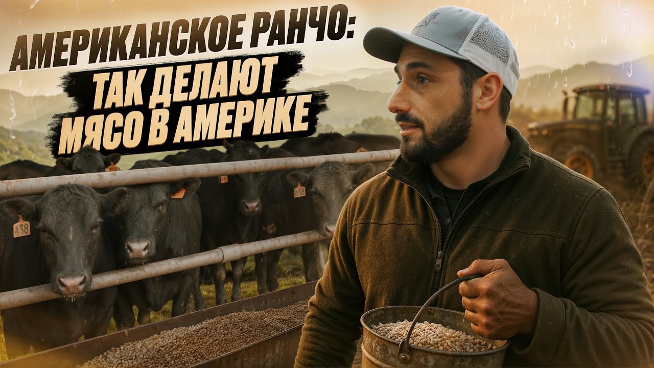 Американское ранчо Jacobs Bros. Farms. Так Делают Мясо В Америке!