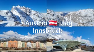 Austria 🇦🇹 Innsbruck Vlog | Nordkette and Old Town | A day in Innsbruck ❤️