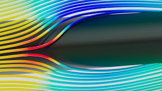 Airflow around an aircraft wing 🛩️ | CFD