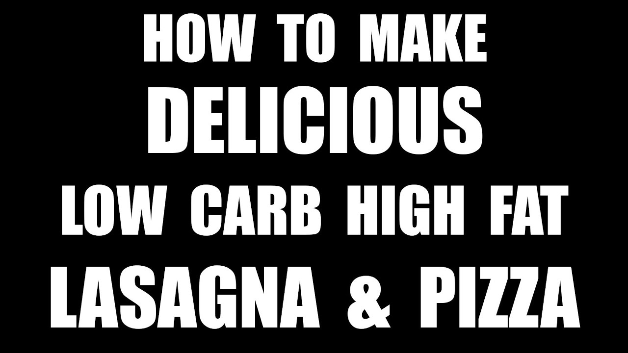 How To Make Pizza and Lasagna Great Again