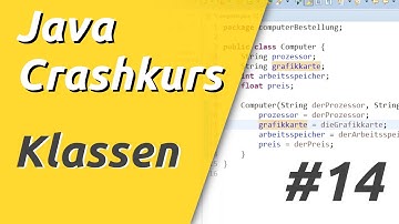 Java Crashkurs für Anfänger in 3 Std [14/21] | KLASSEN