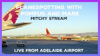 🔴✈️ Tuseday Afternoon Spotting | Mitchy Stream live at Adelaide Airport (ADL) 🔴