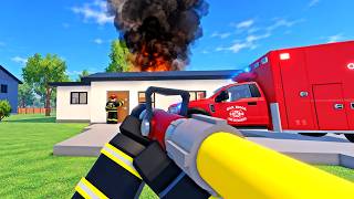 Le MEILLEUR SIMULATEUR DE POMPIER sur Roblox en 2026 ? screenshot 2