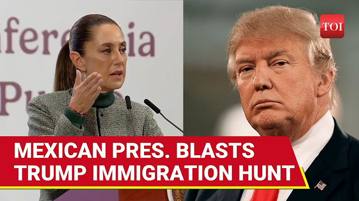 Trump Shuts U.S.-Mexico Border; Claudia Sheinbaum Screams At President; 'What Do We Do?' | Watch