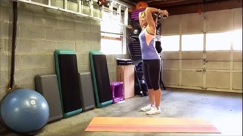 Bicep Curl to Shoulder Press to Tricep Extension