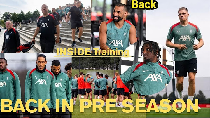 🔥BACK IN ACTION! INSIDE LIVERPOOL’S INTENSE FIRST PRE-SEASON TRAINING AT AXA TRAINING CENTRE 🔴