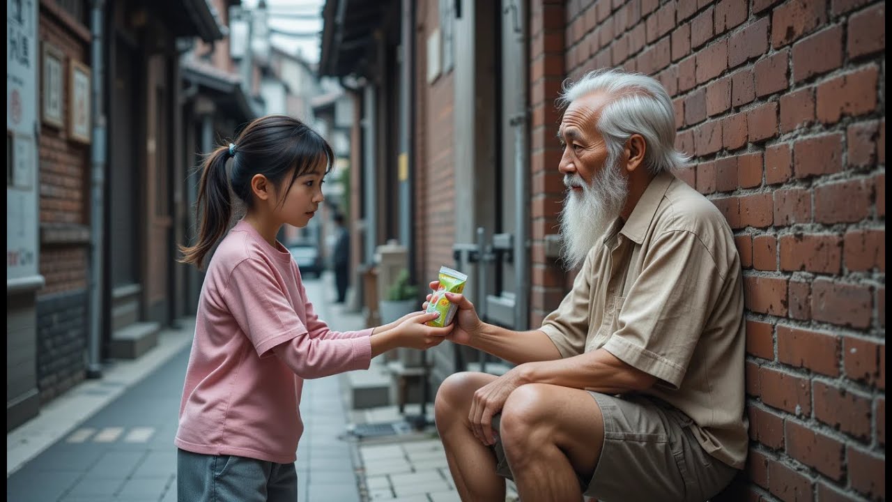 乞食のふりをして大富豪に薬を買った翌日、幸運が訪れる... - YouTube