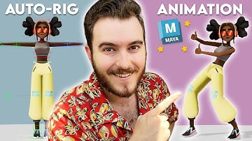 The Easiest Character Setup for Mocap Animation in Maya