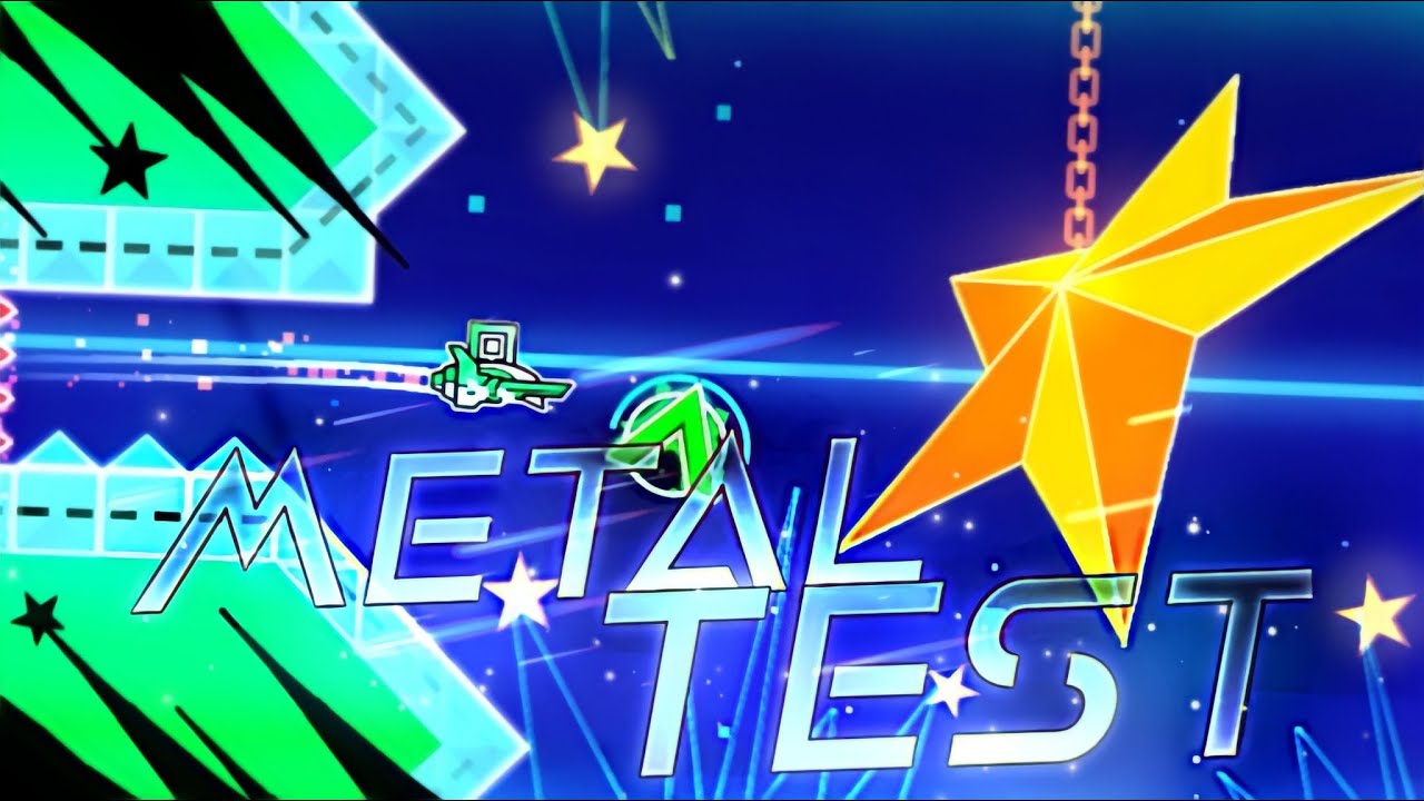 METAL TEST by Overdefo (hard demon) - Geometry dash 2.1 - YouTube