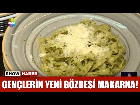 Gençlerin yeni gözdesi makarna!