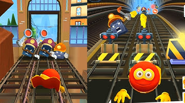 Red Ball Super Run - Gameplay Walkthrough Part 38  - Railway Rush - (Android, iOS)