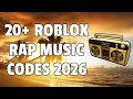 20+ Roblox Rap Music Codes/IDs (January 2026) *WORKING* ROBLOX ID Mp3 Song