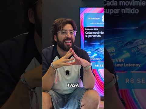 ¡La Hisense UR8 lo tiene TODO! 🤯 panel RGB Mini LED, 180 Hz y un brillo espectacular